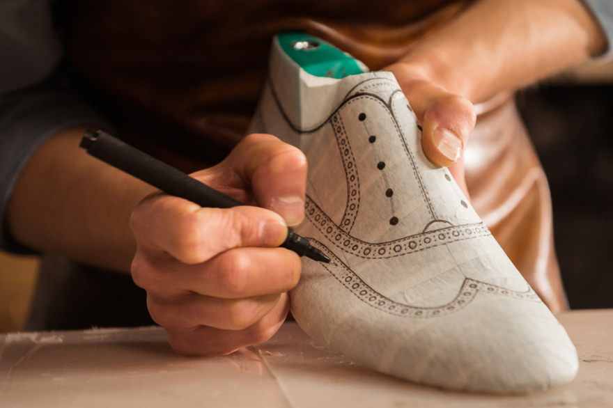 Shoemaking involves multiple stages of processing