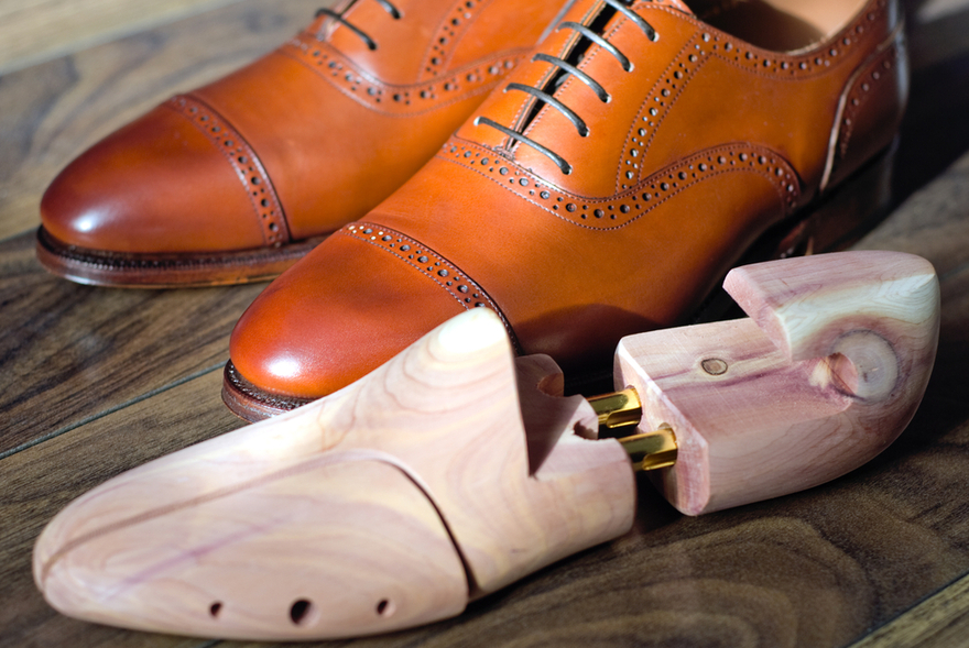 Shoe shapers preserve beautiful shoe form